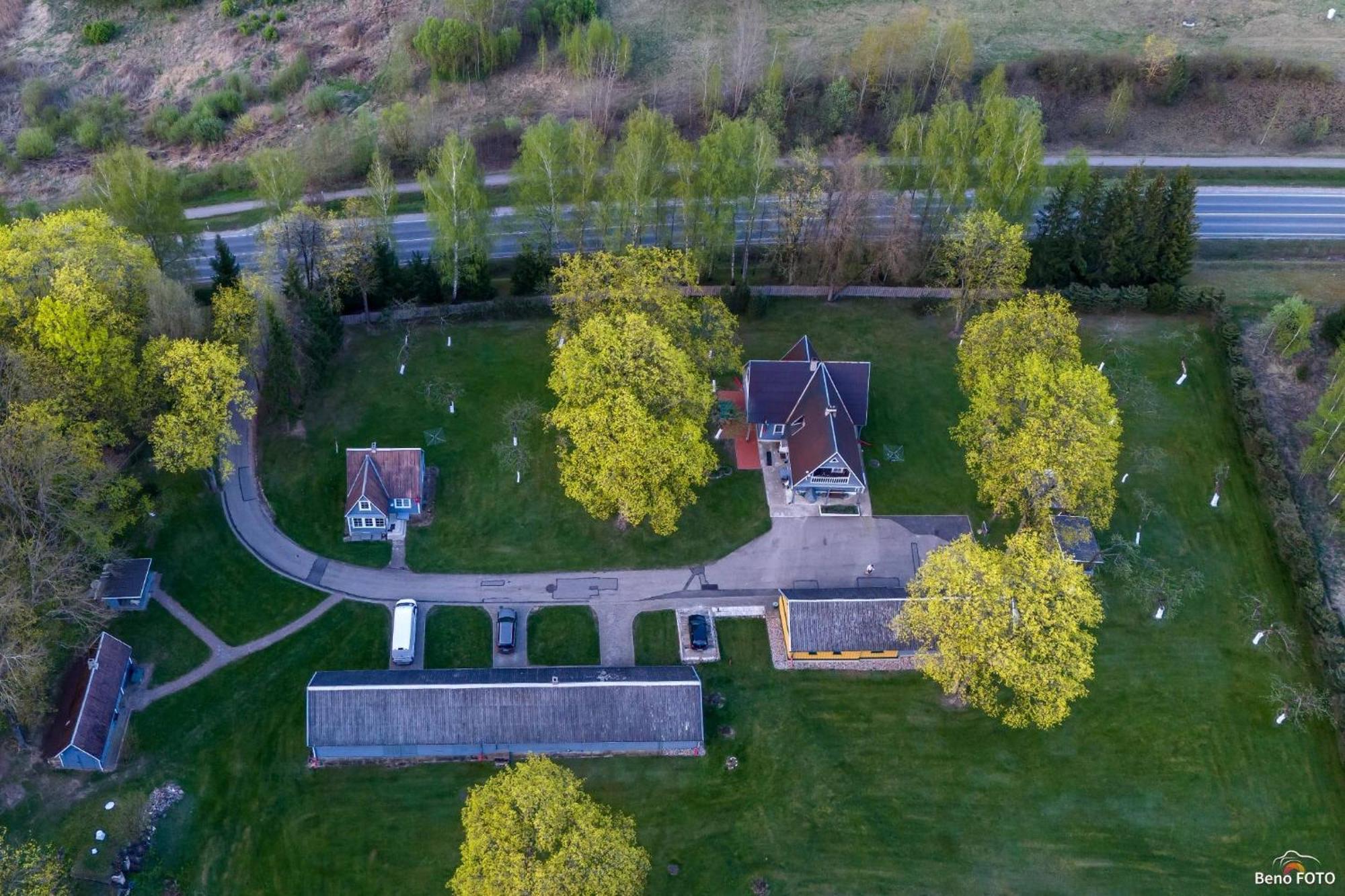 Maple House - Sodyba Tarp Klevu Утена Экстерьер фото