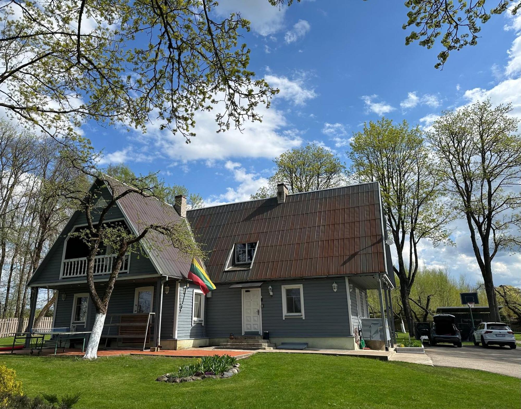 Maple House - Sodyba Tarp Klevu Утена Экстерьер фото